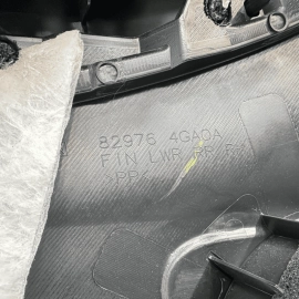 INFINITI Q50 RED SRORT REAR RIGHT PASSENGER SIDE DOOR PANEL COVER OEM 2017-2019