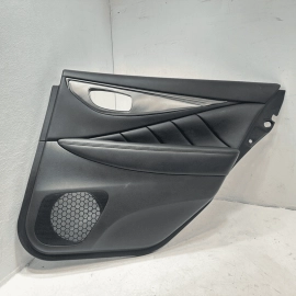 INFINITI Q50 RED SRORT REAR RIGHT PASSENGER SIDE DOOR PANEL COVER OEM 2017-2019
