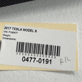 TESLA MODEL S 2017-2020 Rear Left Driver Side Door Panel Speaker Cover Trim