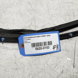 HONDA ACCORD FRONT PASSENGER DOOR WINDOW OPENING SEAL WEATHERSTRIP 2018-2024 OEM