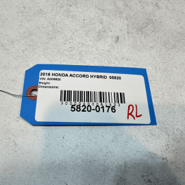 2018 HONDA ACCORD REAR DRIVER SIDE DOOR INTERIOR PANEL COVER TRIM NH882L OEM