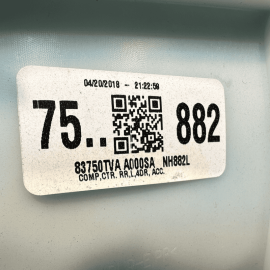 2018 HONDA ACCORD REAR DRIVER SIDE DOOR INTERIOR PANEL COVER TRIM NH882L OEM