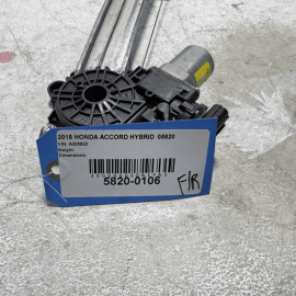 HONDA ACCORD 2018-2024 DOOR WINDOW REGULATOR & MOTOR FRONT RIGHT PASSENGER OEM