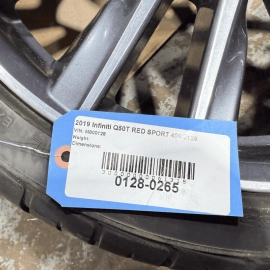 2017-2020 Infiniti QX60 Wheel Rim w/Tires R20x7.5J 245/35 OEM