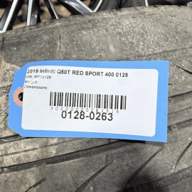 2017-2020 Infiniti QX60 Wheel Rim w/Tires R20x7.5J 245/35 OEM