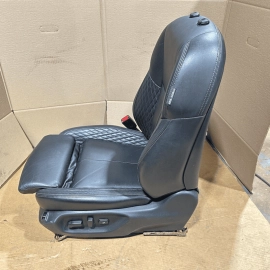 2017-2020 Infiniti Q50 Red Sport Front Left Driver Seat Leather Black OEM