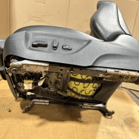 2017-2020 Infiniti Q50 Red Sport Front Left Driver Seat Leather Black OEM