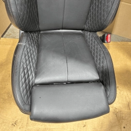 2017-2020 Infiniti Q50 Red Sport Front Right Passenger Seat Leather Black OEM