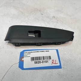 HONDA ACCORD REAR DRIVER SIDE DOOR WINDOW SWITCH BEZEL PANEL TRIM 2018-2022 OEM HONDA ACCORD REAR DRIVER SIDE DOOR WINDOW SWITCH BEZEL PANEL TRIM 2018-2022 OEM