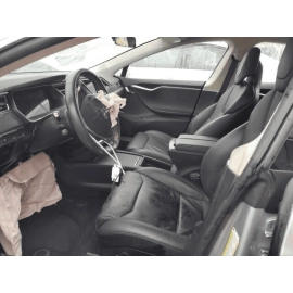 Tesla Model S C Pillar Upper Trim Rear Right Tan Zuma Passenger OEM 2012-20