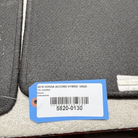 2018 HONDA ACCORD HUBRID INTERIOR FLOOR CARPET LINER MAT OEM SET OF 3