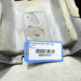 2018 HONDA ACCORD HYBRID REAR FLOOR CARPET COVER LINER MAT OEM