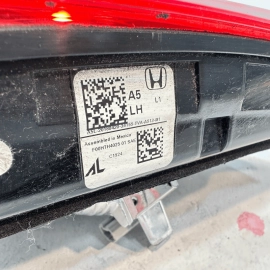 2018-2020 Honda Accord Hybrid Rear Left Tail Light Taillight Assembly Inner OEM