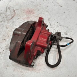 17-20 INFINITI Q50 RED SPORT REAR DRIVER SIDE DISC BRAKE CALIPER ASSEMBLY OEM