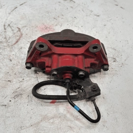 17-20 INFINITI Q50 RED SPORT REAR DRIVER SIDE DISC BRAKE CALIPER ASSEMBLY OEM