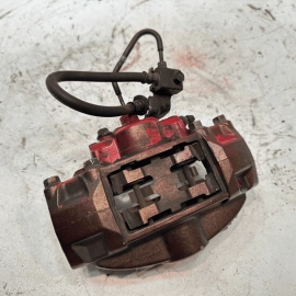 17-20 INFINITI Q50 RED SPORT REAR DRIVER SIDE DISC BRAKE CALIPER ASSEMBLY OEM
