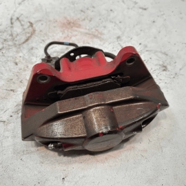 17-20 INFINITI Q50 RED SPORT REAR DRIVER SIDE DISC BRAKE CALIPER ASSEMBLY OEM