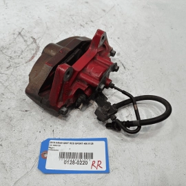 17-20 INFINITI Q50 RED SPORT REAR PASSENGER SIDE DISC BRAKE CALIPER ASSEMBLY OEM