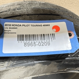 2016-2018 Honda Pilot Wheel Rim w/Tires R20x8J 245/50 1Pcs OEM