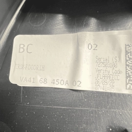 2023 MAZDA CX-50 FRONT LEFT DRIVER SIDE DOOR INTERIOR INNER PANEL TRIM COVE