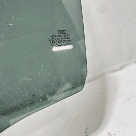 AUDI Q7 2017 - 2023 REAR LEFT DRIVER SIDE DOOR WINDOW GLASS OEM