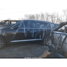AUDI Q7 2017 - 2023 REAR LEFT DRIVER SIDE DOOR WINDOW GLASS OEM