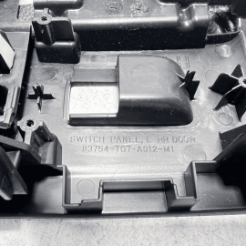 HONDA PILOT DOOR ARMREST & SWITCH BEZEL & CUPHOLDER REAR DRIVER SIDE 16-22 OEM