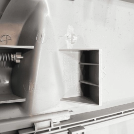 TOYOTA CAMRY DRIVER SIDE UPPER B PILLAR TRIM COVER PANEL 2018 - 2024 OEM GRAY