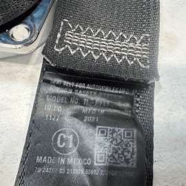2018-2024 TOYOTA CAMRY REAR CENTER SEAT BELT SEATBELT SECOND 2 ROW RETRACTOR OEM