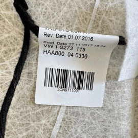 2018-2023 VOLKSWAGEN ATLAS ROOF OVERHEAD HEADLINER TRIM COVER OEM