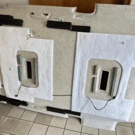 2018-2023 VOLKSWAGEN ATLAS ROOF OVERHEAD HEADLINER TRIM COVER OEM