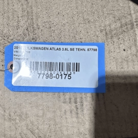 2018-2024 Volkswagen Atlas AWD Rear Suspension Cross-Member Sub Frame OEM