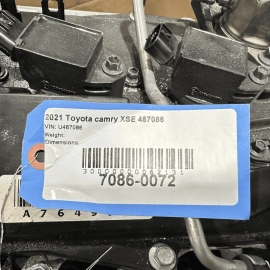 2021-2022 TOYOTA CAMRY 2.5L FWD A25AFKS ENGINE MOTOR 45k MILES OEM