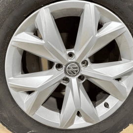 2018-2020 Volkswagen Atlas Prisma Winter Wheel Rim 245/60 R18 Diamond Silver OEM