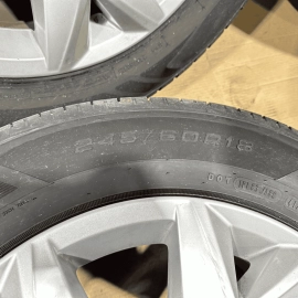 2018-2020 Volkswagen Atlas Prisma Winter Wheel Rim 245/60 R18 Diamond Silver OEM