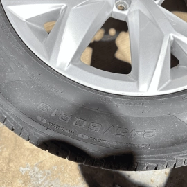 2018-2020 Volkswagen Atlas Prisma Winter Wheel Rim 245/60 R18 Diamond Silver OEM