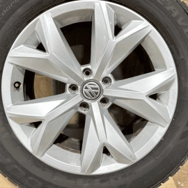 2018-2020 Volkswagen Atlas Prisma Winter Wheel Rim 245/60 R18 Diamond Silver OEM