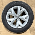 2018-2020 Volkswagen Atlas Prisma Winter Wheel Rim 245/60 R18 Diamond Silver OEM