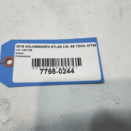 2018-2024 Volkswagen Atlas Heavy Duty Trunk Liner With Cargo Blocks OEM 2018-2024 Volkswagen Atlas Heavy Duty Trunk Liner With Cargo Blocks OEM