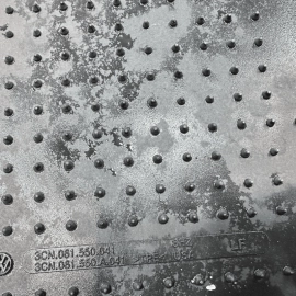 2018-2019 Volkswagen Atlas Monster Mats With Atlas Logo Set of 5 Pcs OEM