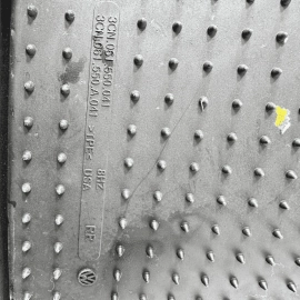 2018-2019 Volkswagen Atlas Monster Mats With Atlas Logo Set of 5 Pcs OEM