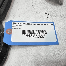 2018-2019 Volkswagen Atlas Monster Mats With Atlas Logo Set of 5 Pcs OEM