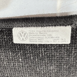 2018 Volkswagen Atlas Carpet Floor Mats w/o Logo Set of 2 OEM