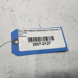 2016-2022 Jeep Grand Cherokee Front Left Driver Side Interior Floor Carpet OEM