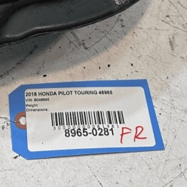 HONDA PILOT 2016-2022 FRONT RIGHT PASSENGER SIDE SPINDLE KNUCKLE & HUB OEM
