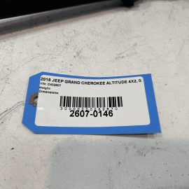 2016-2020 Jeep Grand Cherokee Engine Radiator Outlet Hose OEM