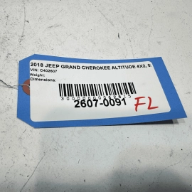 2011-2022 Jeep Grand Cherokee Front Left Driver Door Window Regulator OEM