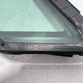 2016-2022 HONDA PILOT DOOR WINDOW CORNER GLASS FRONT LEFT DRIVER SIDE OEM
