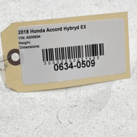 HONDA ACCORD HYBRID 2018-2020 2.0L ENGINE RADIATOR COOLING OUTLET WATER HOSE OEM