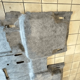 2018-2023 VOLKSWAGEN ATLAS REAR INTERIOR FLOOR CARPET COVER LINER MAT OEM